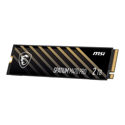 Disco duro interno solido ssd msi spatium m470 pro 2tb m.2 nvme pcie4