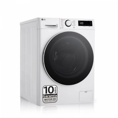.AT.LAVADORA LG BLANCA F4WR6013AGW 13KG 1400 RPM A-10% BCO.