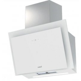 Campana decorativa de pared inclinada Cata THALASSA PRO 70 GWH, vertical, 70 cm, 842 m3/h, clase A+++, 6 velocidades + intensiva, 69dB, blanco