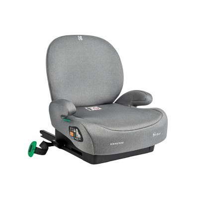 Silla de coche 125-150 cm i-Boost i-SIZE Kikkaboo Gris Claro