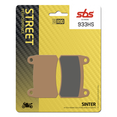 HS Street Excel Sintered Front Brake Pads SBS 933HS