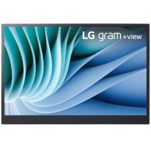 Monitor Portátil LG Gram +view 16MR70 16/ WQXGA/ Negro y Plata