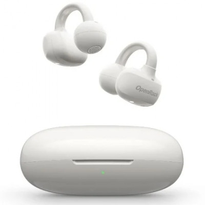 Auriculares Deportivos de Conducción Aérea OpenRock E OPACE02 V2 con estuche de carga/ Autonomía 7h/ Blancos