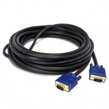 Vorago CAB-205 cable VGA 10 m VGA (D-Sub) Negro, Azul