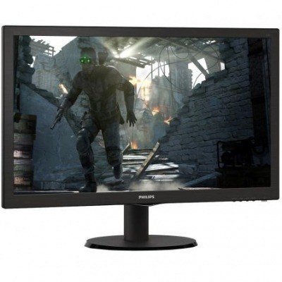 Monitor Philips VLine 223V5LSB 21.5/ Full HD/ Negro