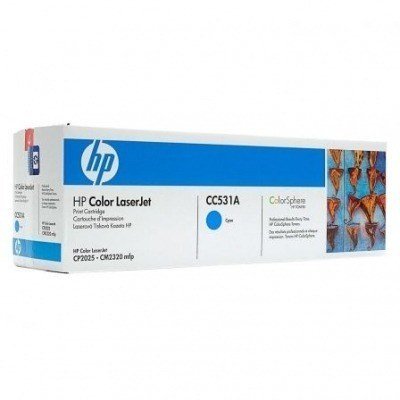 HP CC531A Cyan Cartucho de Toner Original - 304A