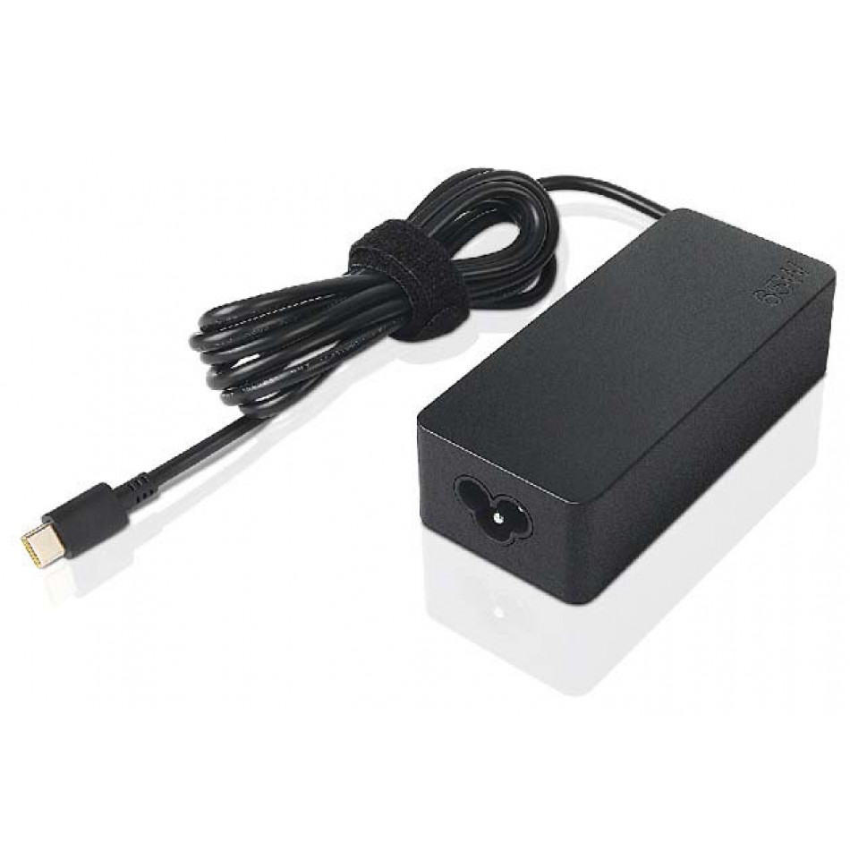 Lenovo USB-C 65W AC Adapter - Adaptador de corriente - CA 100-240 V - 65 vatios - para 14, 14e Chromebook, 500e Chromebook (2nd Gen), ThinkPad E490, T490, T590, X390