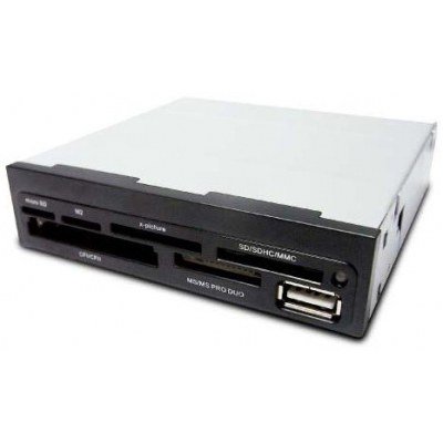 Lector tarjetas memoria y usb coolbox cr400 3.5'' interno