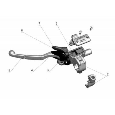 Tornillo de fijación maneta Magura HYMEC OFF ROAD 0720504