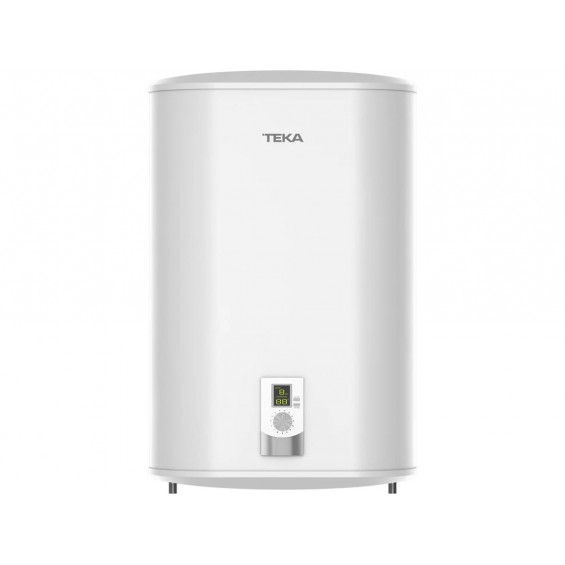 Termo eléctrico Teka EWH 80 D SLIM, 74 litros, 2000 W, multiposición, clase B, blanco