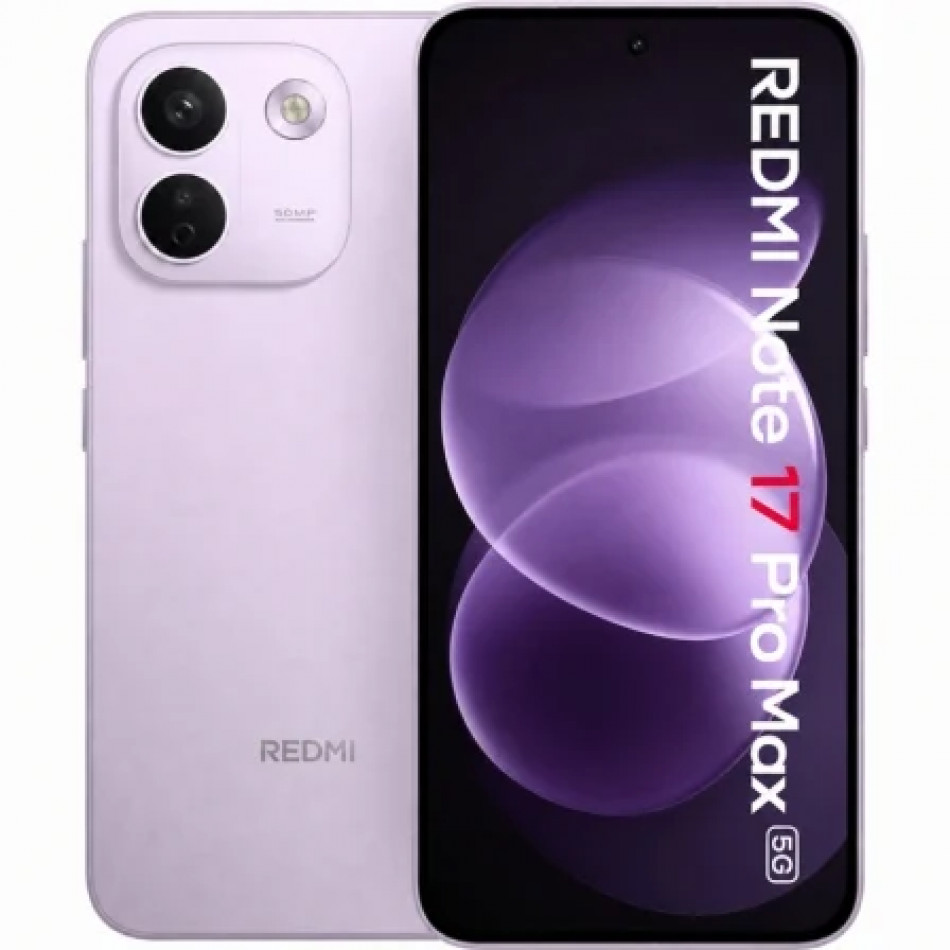 Smartphone Xiaomi Redmi Note 17 Pro Max 8GB/ 256GB/ 6.83"/ 5G/ Púrpura