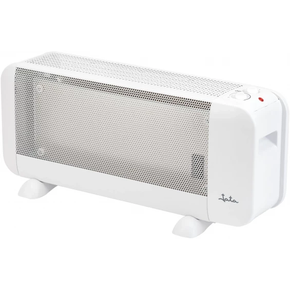 Radiador de mica compacto Jata Micathermic JCRM1501, 1500 W, 2 potencias, blanco