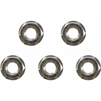 Titanium Sprocket Nuts DRIVEN RACING DSN-5 TN