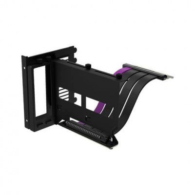 Soporte vertical vga coolermaster v2 pci - e 4.0 riser card cable pci slot bracket