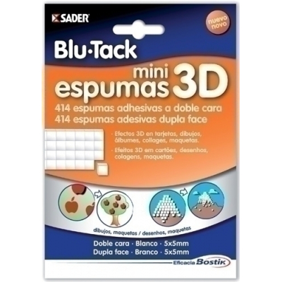 ADHESIVO BLU-TACK MINI ESPUMAS 3D