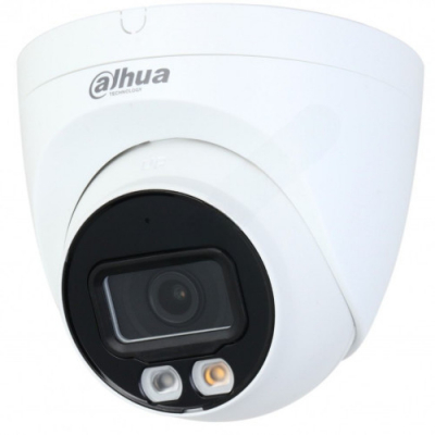 (DH-IPC-HDW2449TP-S-LED-0280B) DAHUA CÁMARA IP TURRET SERIE 2 4MP FULL COLOR, WIZSENSE, IP67, IR 30M, MICRO INCORPORADO, RANURA HASTA 256GB SD 2.8MM