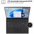 Portátil LG gram 14Z90S-G.AD78B, Intel Core Ultra 7 155H, 32 GB RAM, 1 TB SSD, Intel Arc, 14 pulgadas IPS WUXGA, Windows 11 Home, negro obsidiana - imagen 3