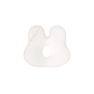 Almohada ergonómica de espuma viscoelástica Bunny Airknit Blanco