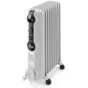 Radiador de aceite Delonghi RadiaS Easytronic TRRSE0920, 2.000 W, 9 elementos, 3 modos, 12 temperaturas, blanco