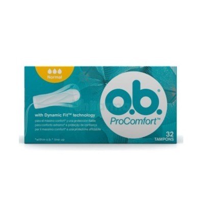 O.B Pro Comfort Tampones Normal 32 Unidades