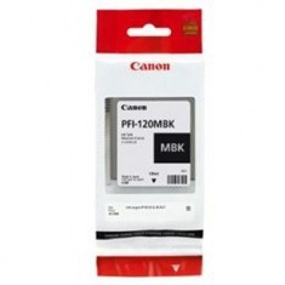 Cartucho canon pfi - 120 mbk negro mate tm - 200tm - 200 mfp l24eitm - 205tm - 300tm - 300 mfp
