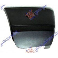 PUNTERA DE PARACHOQUES TRASERO NEGRO-MATE