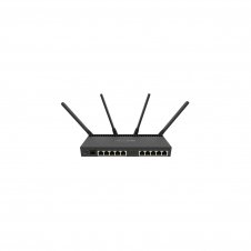 SWITCH MIKROTIK RB4011iGS+5HacQ2HnD-IN 10PTOS GIGABIT NEGRO RB4011iGS+5HacQ2HnD-