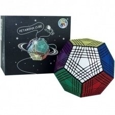 Cubo de rubik shengshou petaminx dodecaedro 9x9 negro