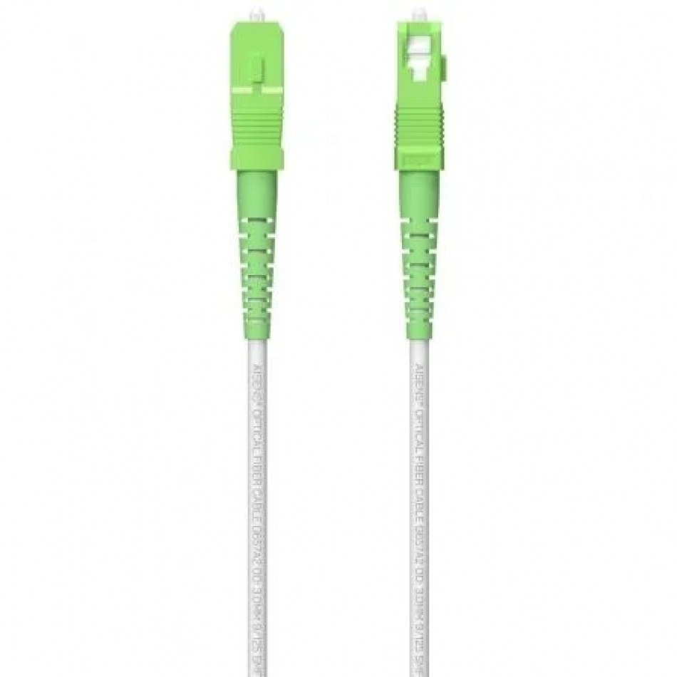 Cable de Fibra Óptica G657A2 3.0 9/125 SMF Aisens A152-0621/ LSZH/ 250m/ Blanco