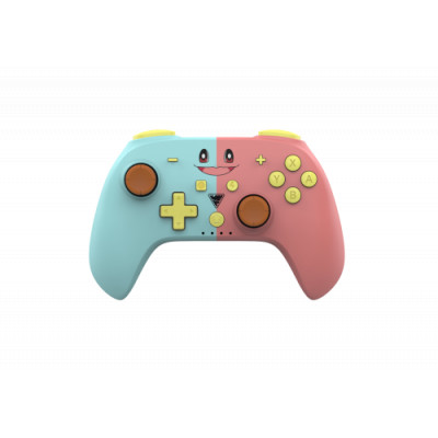 Dragonshock PopTop Azul, Rosa, Amarillo, Marrón Bluetooth Gamepad Analógico/Digital Nintendo Switch, PC