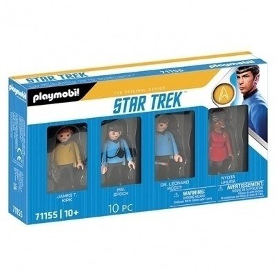 Playmobil star trek - set de figuras