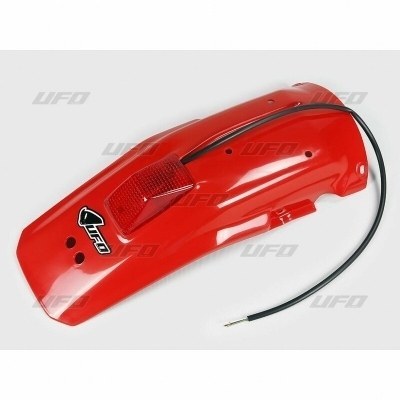 Guardabarros trasero con piloto UFO Honda rojo HO02650-069 HO02650#069