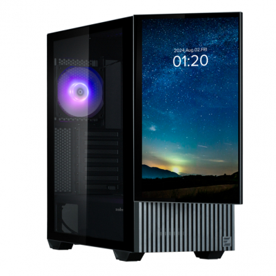 CAJA ZALMAN Z10 DS ATX 1 XVENT 140MM 2XUSB 3.0 NEGRO S/N FUENTE