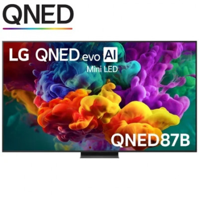 Televisor LG QNED evo AI QNED87 Mini LED 86QNED87B6A 86/ Ultra HD 4K/ Smart TV/ WiFi