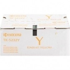 TÓNER KYOCERA TK-5232Y 2.2K PÁGINAS COLOR AMARILLO