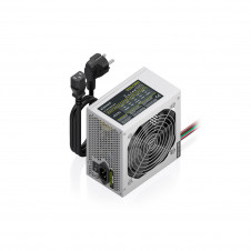 AISENS Fuente Alimentacion ATX 500W con Cable de Alimentacion OEM, Plata