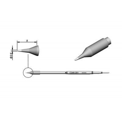 Cartucho para T245-A C245-201 JBC