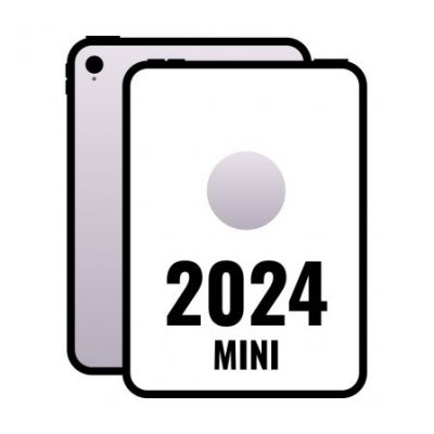 iPad Mini 8.3 2024 7th WiFi Cell/ A17 Pro/ 256GB/ 5G/ Purpura - MXPY3TY/A