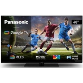 Televisión OLED Panasonic TV-48Z80AEZ, 48", 4K Ultra HD, Google TV, clase G, Fire TV, Dolby Atmos, AirPlay Apple, Bluetooth, Game mode, 120Hz,...