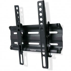 Soporte TV pared fijo Hama 00220806, 200 x 200 mm, inclinable, para pantallas de 19 pulgadas a 48 pulgadas, negro