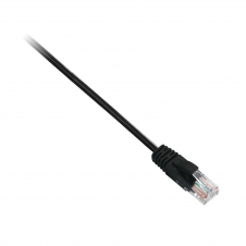 V7 Cable RJ-45 no blindado Cat6 U/UTP (UTP) Macho/Macho, 1 m Negro