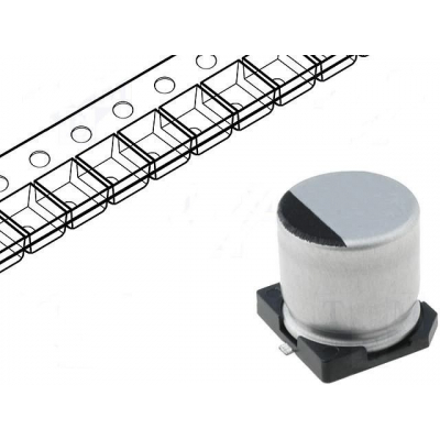 Condensador Electrolítico SMD 47uF 4Vdc 105ºC