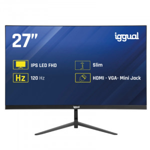 Monitor 27 IPS 1ms FHD 120Hz VGA HDMI Slim
