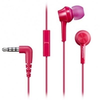 Auriculares Intrauditivos Panasonic RP-TCM105/ Jack 3.5/ Rosas