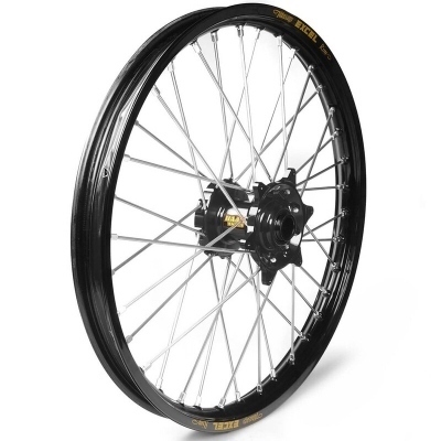 Rueda completa Haan Wheels aro negro 19-1,40 buje negro 1 33114/3/3 1 33114/3/3