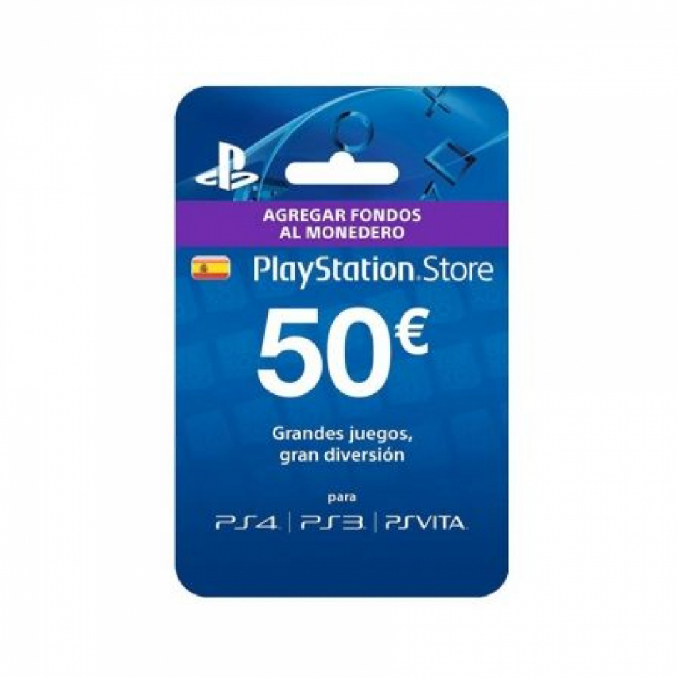 Tarjeta Prepago Sony 50 euros