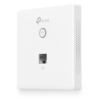 Punto de Acceso Inalámbrico TP-Link Omada EAP115-WALL PoE 300Mbps/ 2.4GHz/ Antenas de 1.8dBi/ WiFi 802.11n/b/g/a