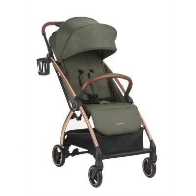 Silla de paseo autoplegable Kikkaboo Joy Verde Militar