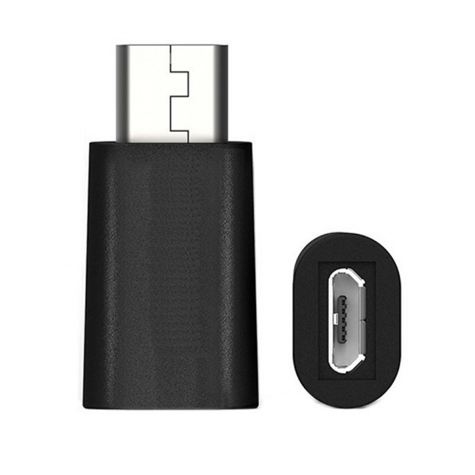 Ewent EW9645 Adaptador USB 2.0 Micro B Hembra a USB 2.0 Tipo-C Macho