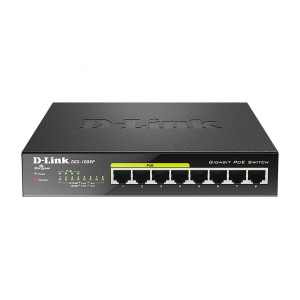 D-Link DGS-1008P Switch 8xGB 4xPoE